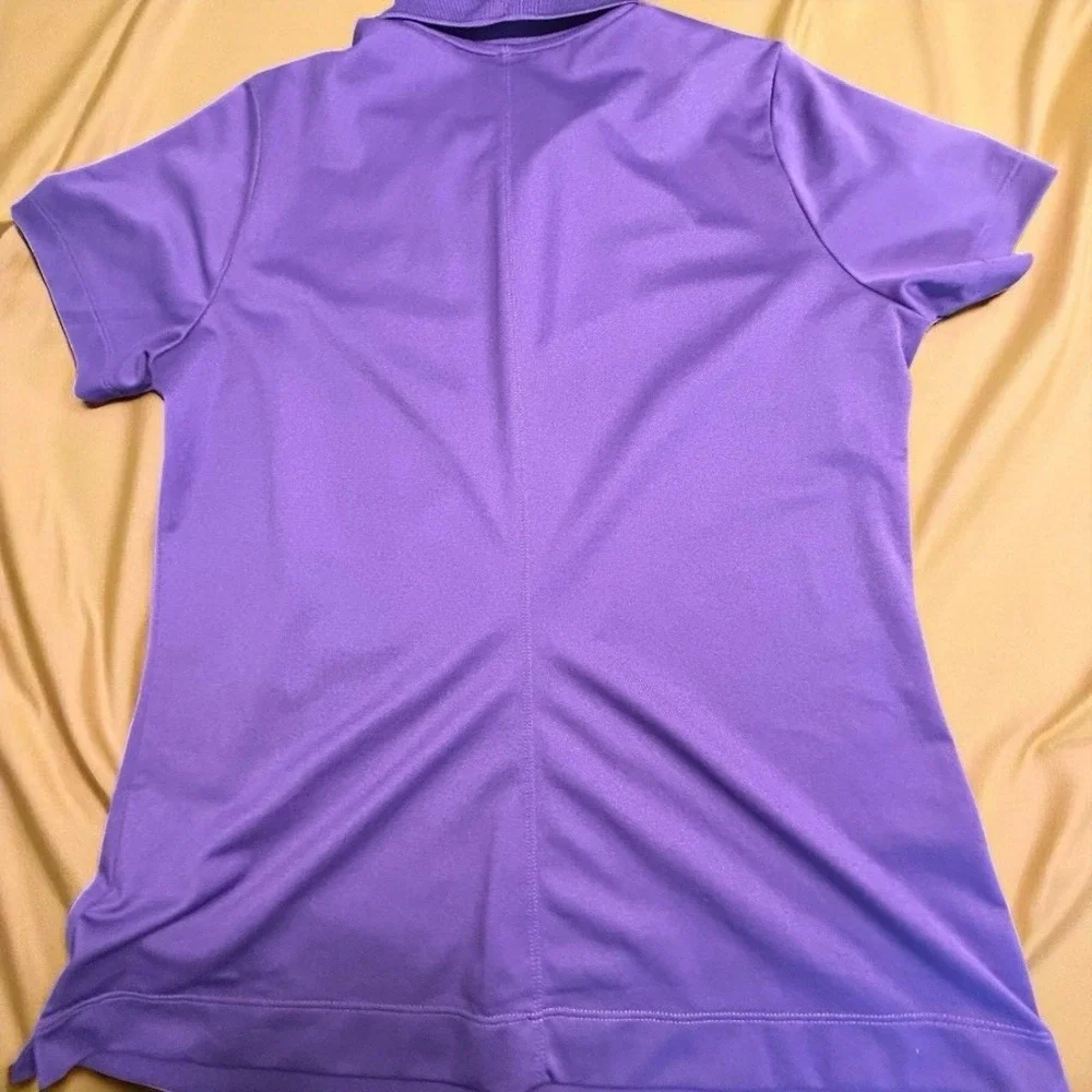 Women's Nike Golf Dri-FIT Purple Polo Shirt Size L The Players TPC‎ Sawgrass - Picture 7 of 9